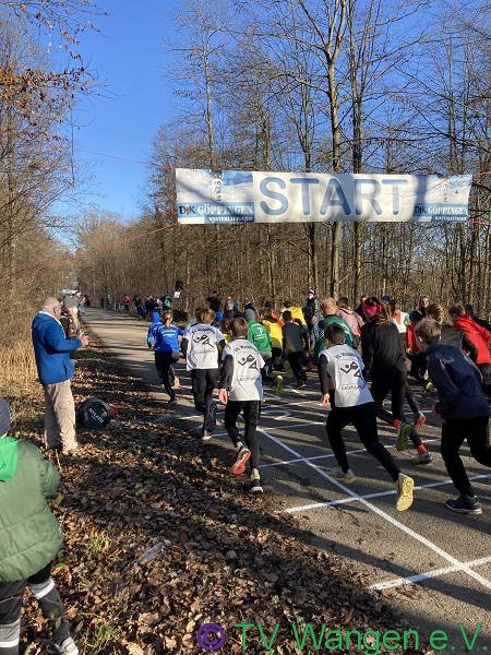 2022-01-15 KM Waldlaufmeisterschaften Djk Göppingen